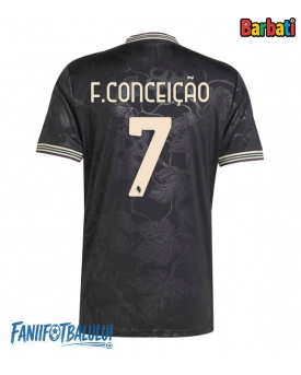 Juventus Francisco Conceicao #7 Tricou Fotbal Replică 2025-26 Barbati Treilea